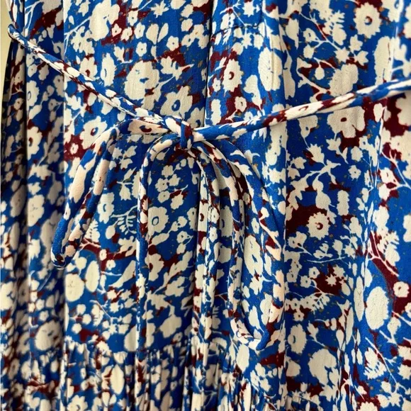 Apiece Apart Blue Trinidad Maxi Dress - Picture 7 of 8